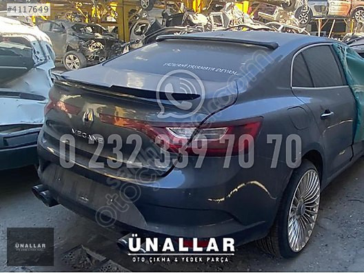 RENAULT MEGANE 4 BAGAJ KAPAĞI ve TÜM AKSAM | ÜNALLAR OTO ÇIKMA |