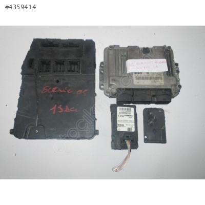 0281011549 Renault Scenic Megane II DCI Motor Beyni Komple Seti