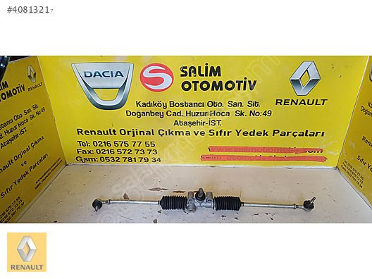 490012345R RENAULT TWİZY ÇIKMA ORJİNAL DİREKSİYON KUTUSU