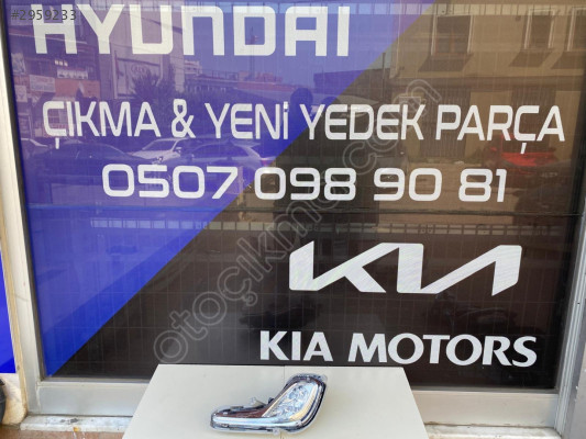 HYUNDAİ ACCENT BLUE SOL SİS FARI ORİJİNAL ÇIKMA YEDEK PARÇA