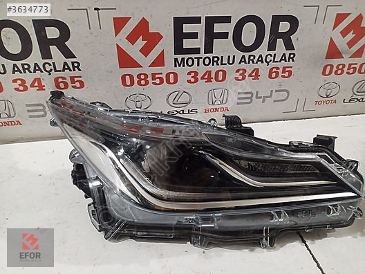 TOYOTA COROLLA FULL LED SAĞ FAR ÇIKMA ORİJİNAL PARÇA 2019-2024