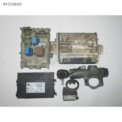 0281010265 23710-4U100 Nissan Almera Motor Beyni Komple Seti