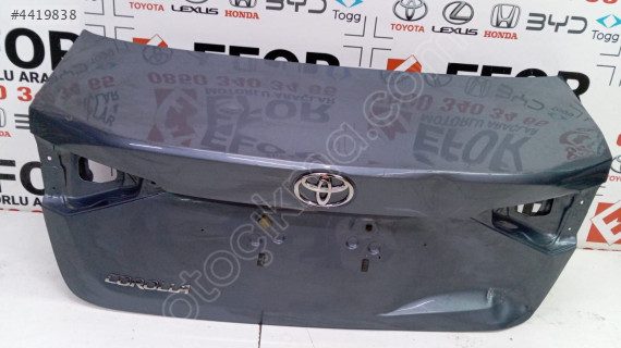 TOYOTA COROLLA ORJİNAL ÇIKMA BAGAJ KAPAK 19-25