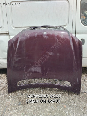 MERCEDES W220 ÇIKMA ORJİNAL ÖN KAPUT