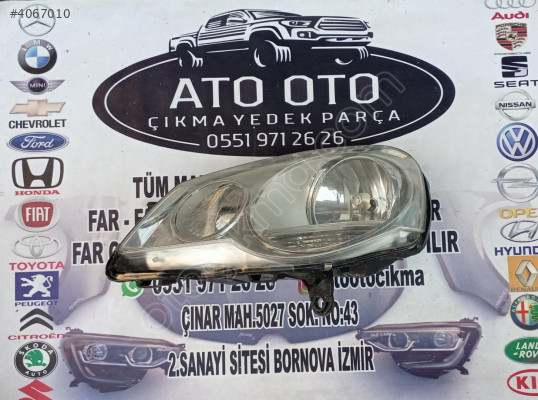 VOLKSWAGEN POLO ORJINAL CIKMA SOL FAR