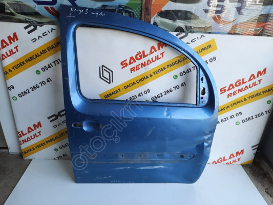 Kangoo 3 08-13 Çıkma Sağ Ön Kapı 801004234R 7751478136 801005962R