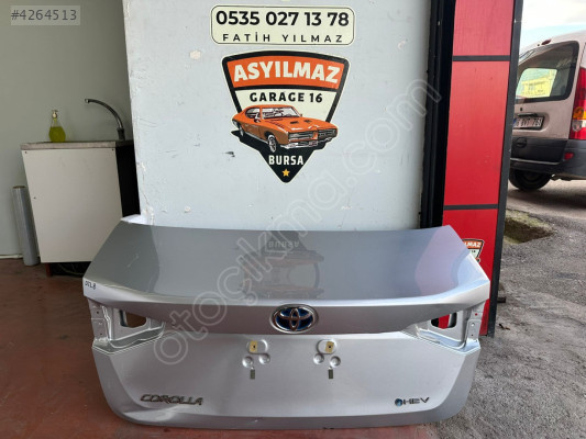 COROLLA BAGAJ KAPAĞI ORJİNAL GRİ