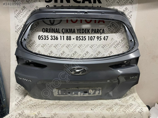 SİNCAR OTO'DAN HYUNDAİ KONA 2018 2022 ARKA BAGAJ KAPAĞI ÇIKMA OR