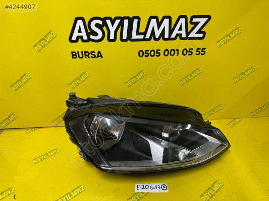 GOLF 7 SAĞ FAR - ORJİNAL - HATA YOK TAMİRSİZ 