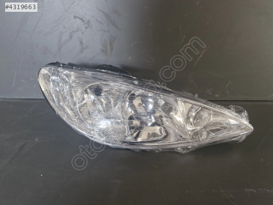 PEUGEOT 206 SAĞ ÖN FAR SIFIR 2002-2009