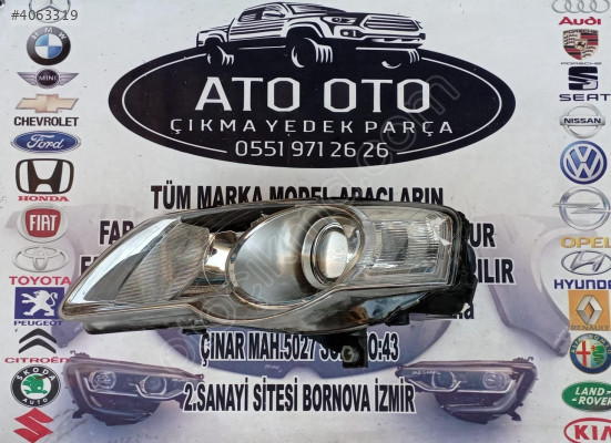 VOLKSWAGEN PASSAT B6 ORJİNAL CIKMA SOL FAR