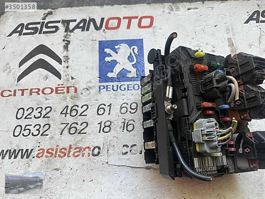 Peugeot 207 sigorta kutusu l11 asistan oto