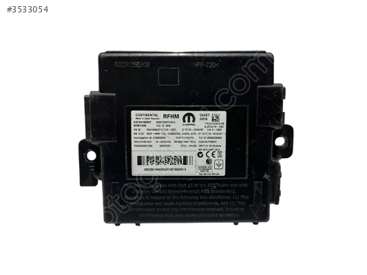 FİAT 500X MERKEZİ KİLİT KONTROL ÜNİTESİ BEYİN 52061846