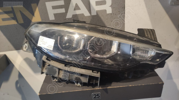 FİAT EGEA SAĞ FAR SİYAH LED 2015 52094989 52145154 Ç