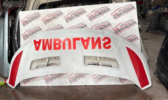 FORD TRANSIT BEYAZ MOTOR KAPUTU ORJINAL LOKALLİK