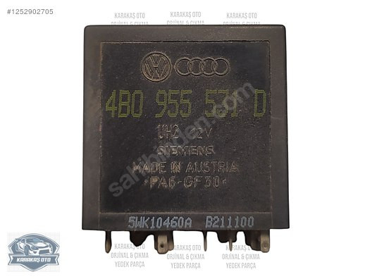 AUDİ A6 C5 ÖN CAM SİLECEK MOTORU ROLESİ RÖLE ORJİNAL 4B0955531D