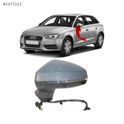 8V1857409G AYNA KOMPLE KATLANIR 10PİN L A3 HB 12-19