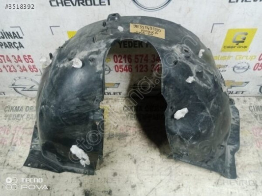 OPEL MOKKA B SAĞ ÖN ÇAMURLUK DAVLUMBAZI DAVLUMBAZI ÇIKMA SÖKME YE