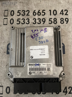 ÇIKMA BMW 320D DDE 7 801 711 7801711 MOTOR BEYNİ