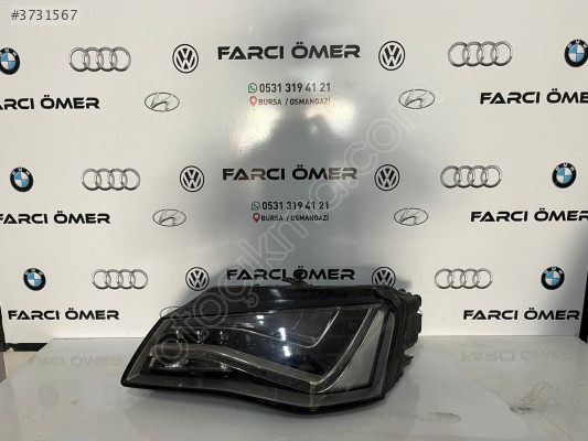 AUDİ A8 SOL ÖN FAR ORJİNAL DOLU HATASIZ