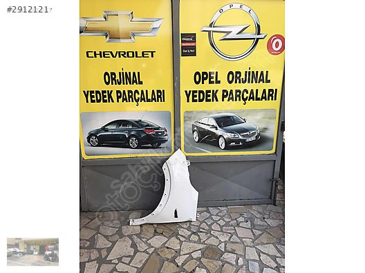 Opel crossland x çıkma sol ön çamurluk ORJİNAL OTO