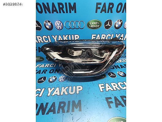 RENAULT MEGANE 4 İCON SOL ÖN FAR ORİJİNAL ÇIKMA TEMİZ