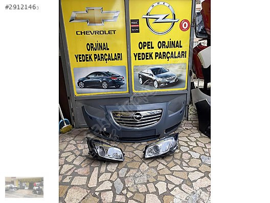Opel insignia cosmo dolu ön tampon sağ sol takım farlar