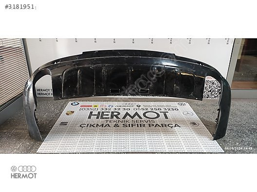 AUDI Q7 ARKA TAMPON ALT DİFÜZÖRÜ (ÇIKMA)