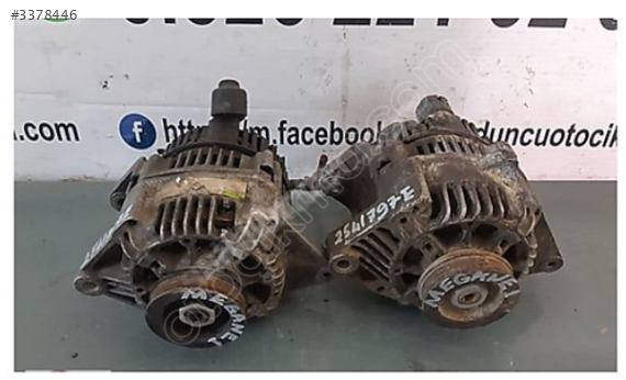 RENAULT MEGANE 1 ŞARJ DİNAMOSU 7700866507