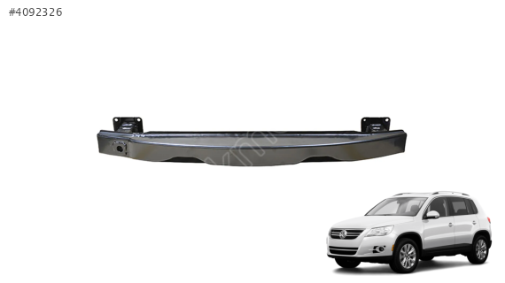 5N0807305 VW TİGUAN 2008-2012 ARKA TAMPON DEMİRİ
