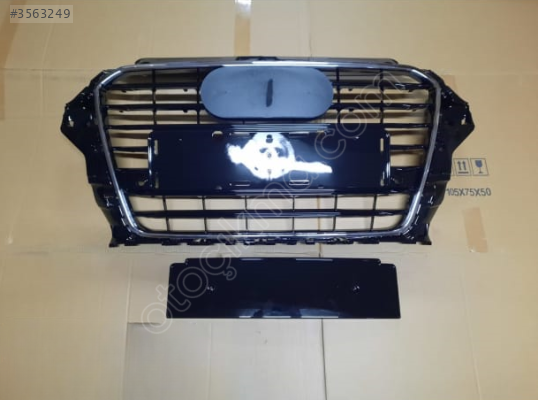 AUDİ A3 HB ÖN PANJUR 2013 SONRASI PİANO BLACK CROM CERCEVELİ