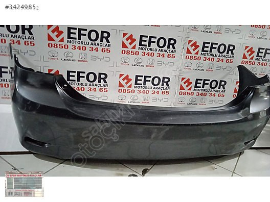 TOYOTA COROLLA ORJİNAL ÇIKMA ARKA TAMPON 19-24