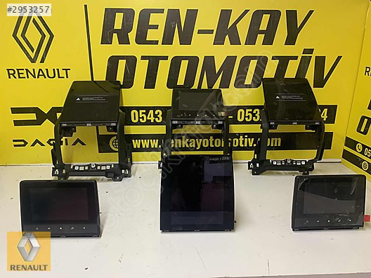 280346916R RENAULT CLİO 5 MULTİMEDİA TEYİP EKRAN ORJ RENKAY
