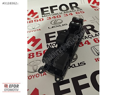 TOYOTA AVENSİS SIFIR SOL ÖN CAM DÜĞME 07-12 OEM NO: 84040-02090