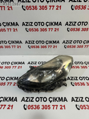 CLİO 3 SOL ÖN FAR ORJİNAL ÇIKMA