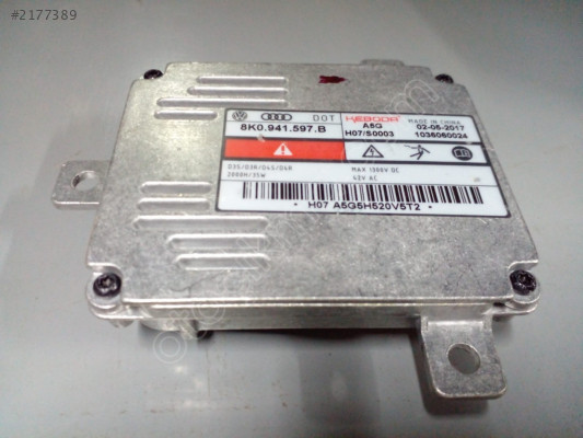 8K0941597B AUDI SEAT SKODA VE XENON FAR BEYNI