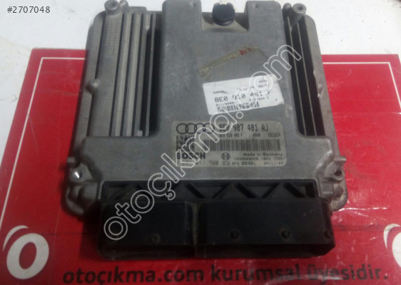 Audi A4 3.0 TDI Motor Beyni 8E0907401AJ - 0281012246