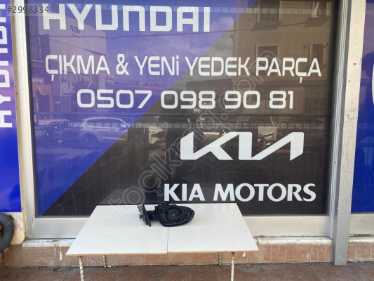 HYUNDAİ İ20 2020-2024 SİNYALSİZ  SAĞ AYNA ORİJİNAL ÇIKMA YEDEK