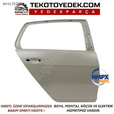 GOLF 7 ARKA KAPI SAĞ SOL 2013 2014 2015 2016 2017 2018 2019 2020