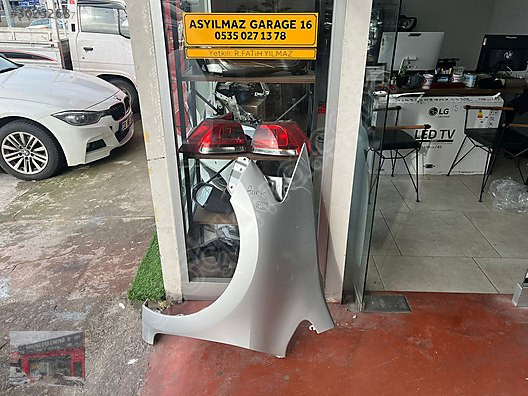 TOYOTA AURİS SOL ÖN ÇAMURLUK ORJİNAL