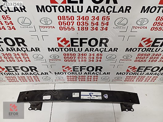 TOYOTA COROLLA SIFIR ÖN TAMPON DEMİRİ 03-07 OEM NO: 52021-02080