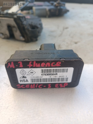 RENAULT FLUENCE MEGANE 3 SCENİC 3 ESP İVME KAPTÖRÜ 479300584R