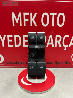 VW Amarok Orjinal Sol Ön Cam Düğmesi - Sıfır ve Orijinal
