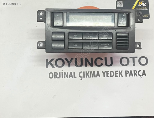 Elentra klima kontrol paneli