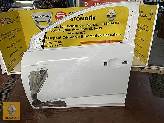 RENAULT MEGAN 4 ÇIKAM ORJINAL SOL ÖN KAPI VE DİĞER PARÇALARI