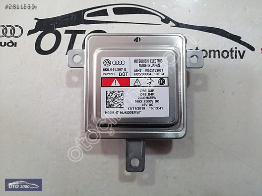 8K0941597E JETTA-PASSAT-A3-A4-A6-GOLF-POLO XENON FAR BEYNİ