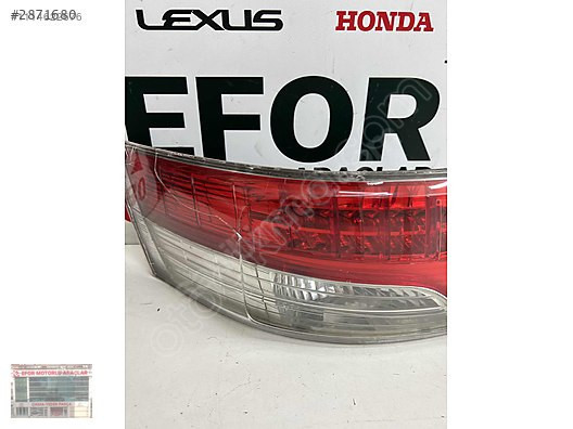 TOYOTA AVENSİS SOL STOP ÇIKMA ORJİNAL YEDEK PARÇA 09-12 MODEL