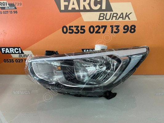 ACCENT BLUE BEYAZ KAŞ SOL FAR SIFIR İTHAL 2015-
