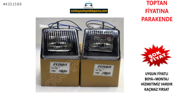 FİAT UNO SİS FARI BEYAZ NEOLİTE TAKIM KAMPANYA   SIFIR SET