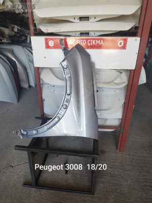 Peugeot 3008 çıkma sol ön çamurluk